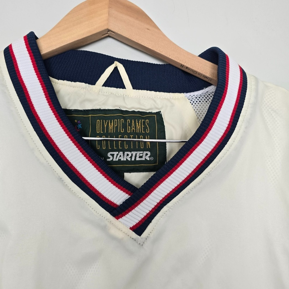 VTG Starter Mens 1996 Atlanta Summer Olympics Windbreaker Jacket Sz XL USA Games - Picture 5 of 15